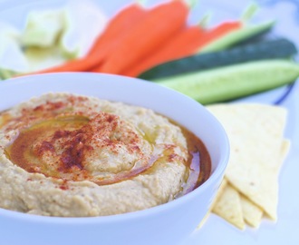 Hummus med aubergine