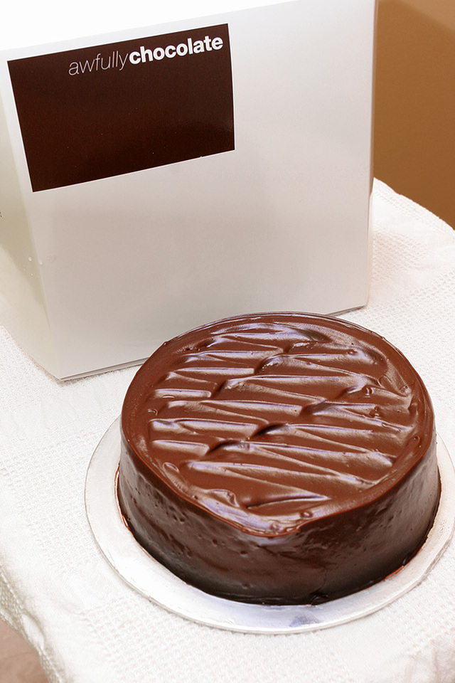 Fransk chokladtårta