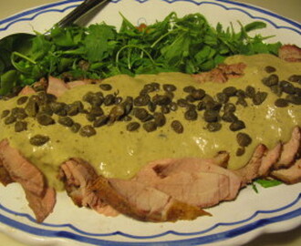 Vitello tonnato på grillen