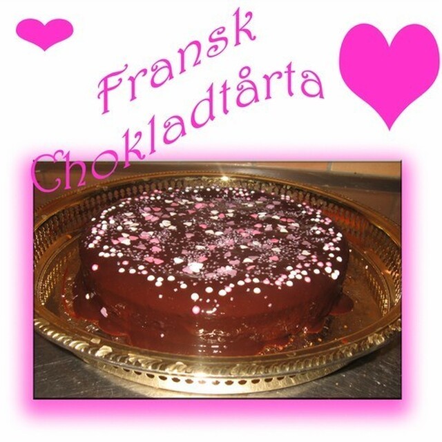 Fransk chokladtårta - som alla vill ha