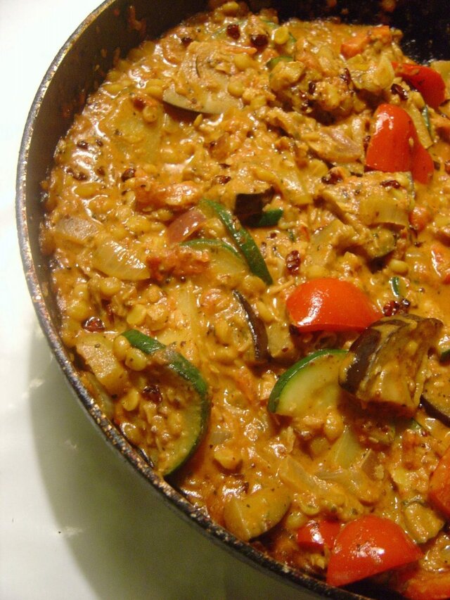 Hemmagjord curry + gryta & nan