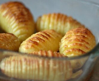 Hasselbackspotatis