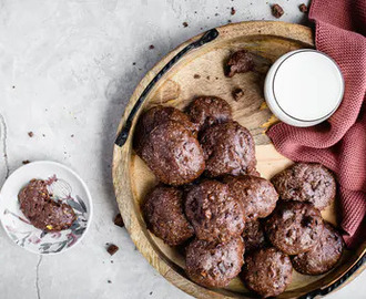 Proteinrika LCHF-kakor med pistasch och choklad