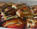 Ugnsbakade tomater med halloumi