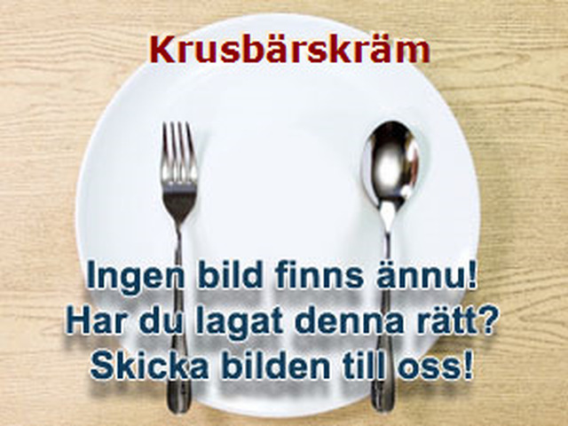 Krusbärskräm