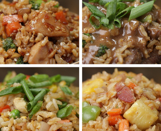  Fried Rice 4 Ways