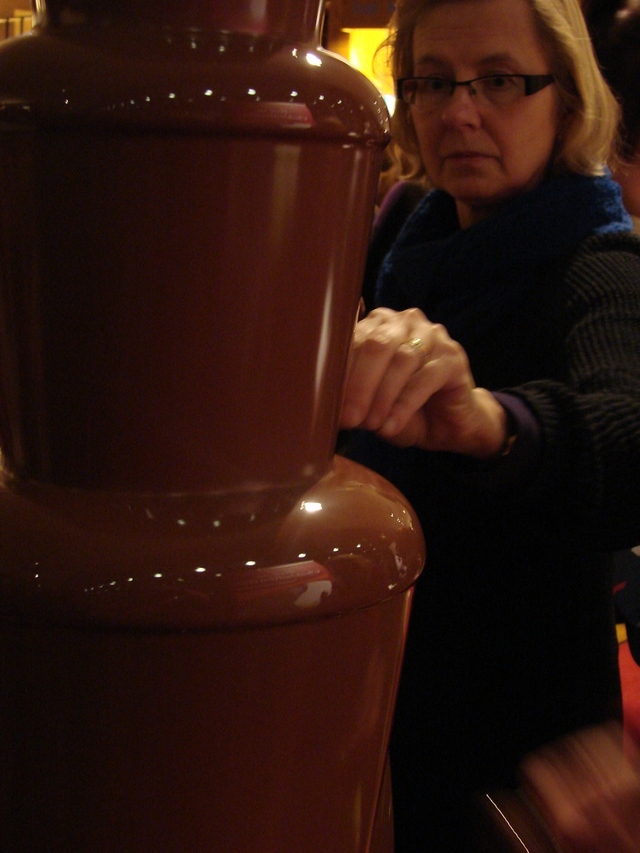 Chokladfontän eller chokladfondue?