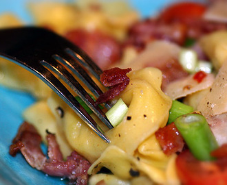 Tortellini med Bacon & Chili