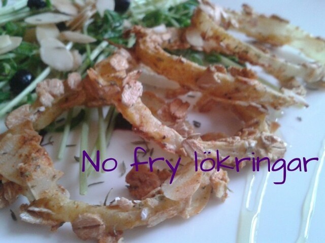 No fry Lökringar