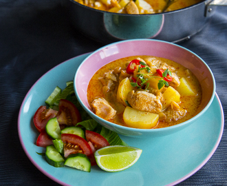 Massaman curry- Lättlagad thailändsk gryta