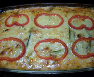 Lasagne med zucchini och fetaost Lchf