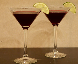 Margaritas med tre sorters bär