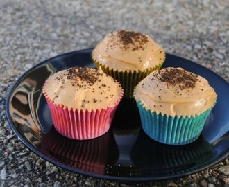 Lakritscupcakes med Dulce de leche