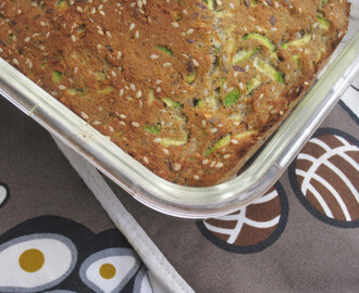 Glutenfritt formbröd med zucchini och Höstmarknad på Skansen