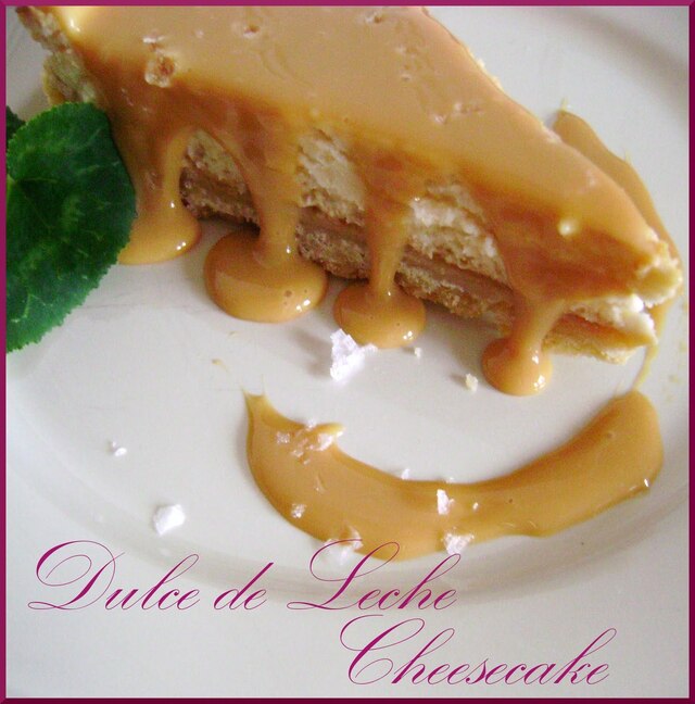 Dulce de Leche Cheesecake