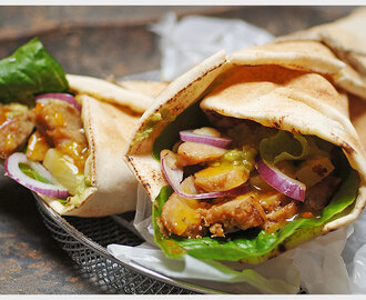 Vegetariska Wraps