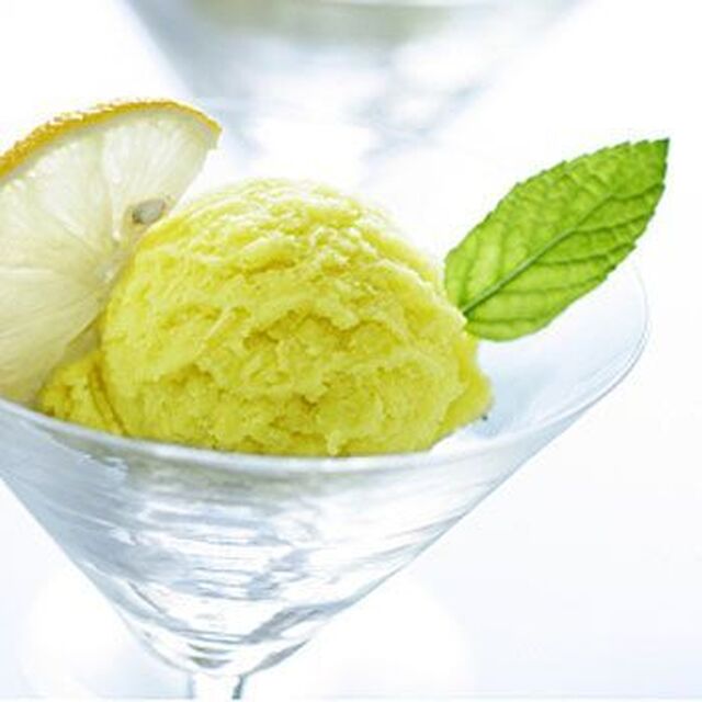 Citronsorbet