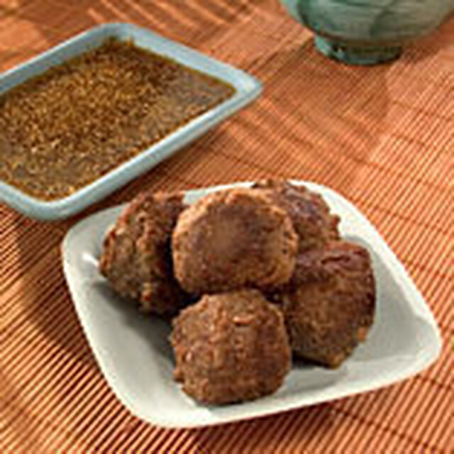 Sogoki-chun med chojang - köttbullar med ingefärssås