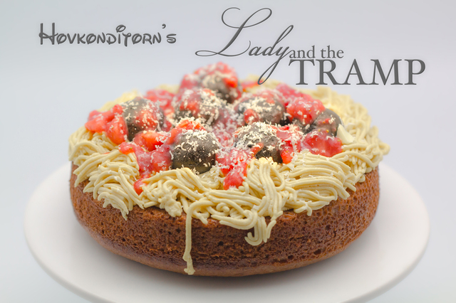 Spaghetti & Meatball Cake aka Lady & The Tramp Cake
