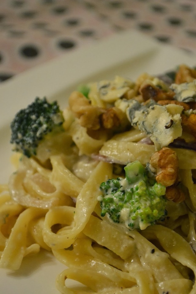 Veckans vegetariska: Ädelostpasta med broccoli