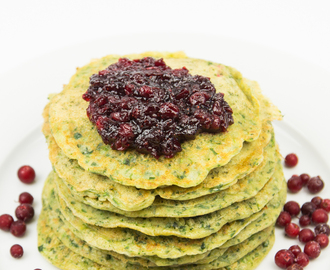 Vegan Spinach Pancakes