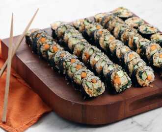 Koreansk sushi - gimbap