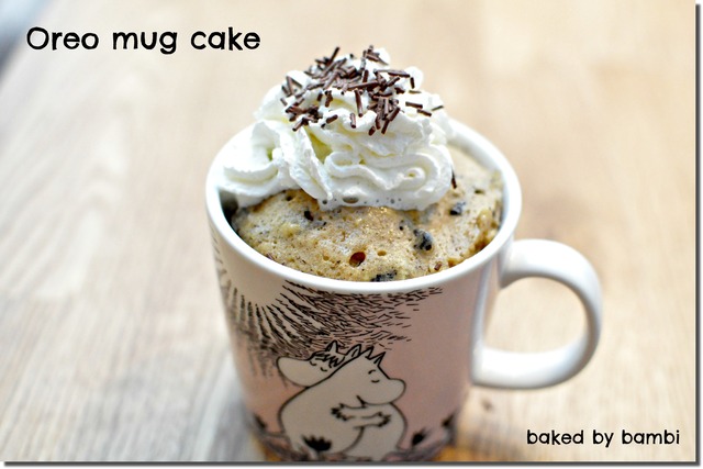 Oreo mug cake – tar max 5 minuter!