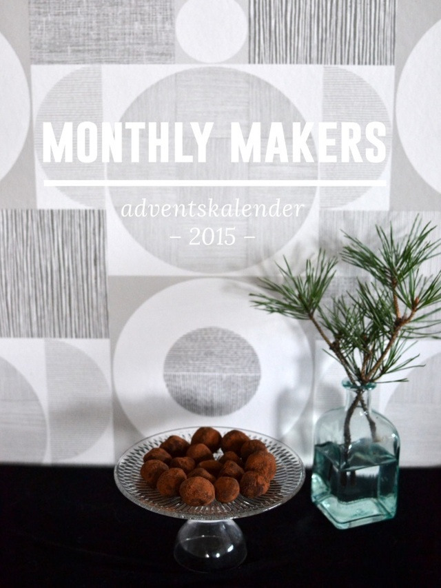 Monthly Makers adventskalender: Glöggtryffel
