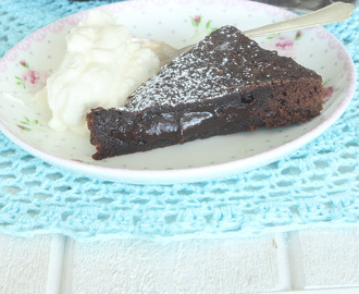 Vegansk kladdkaka