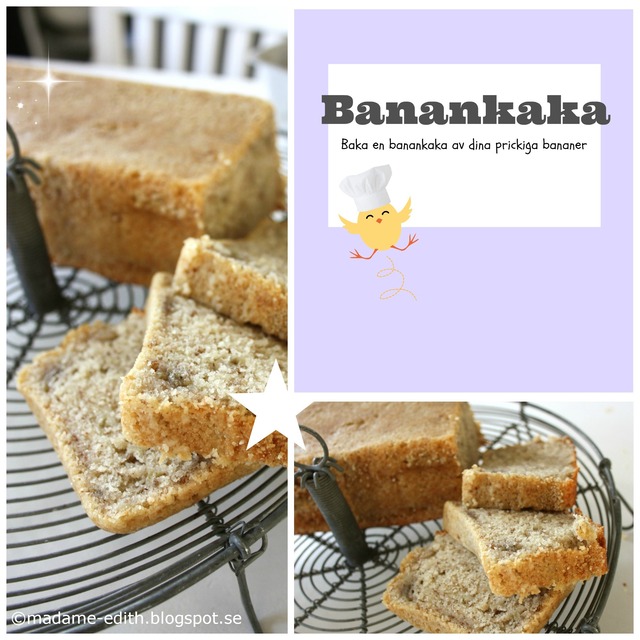 Recept - Banankaka