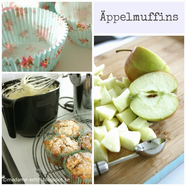 Äppelmuffins - Lättbakat