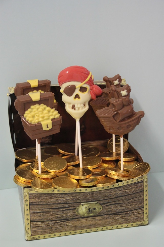 Pirat Klubbor i Choklad