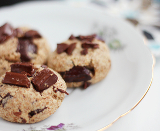 Nyttiga chocolate chip cookie bites