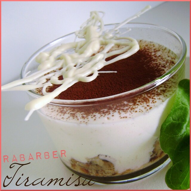 Rabarber Tiramisu