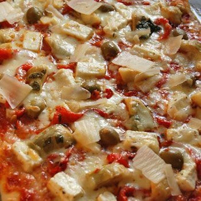 Vegetarisk pizza