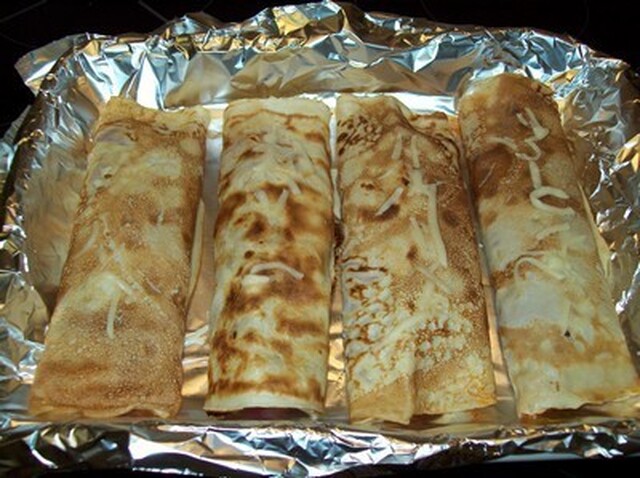 Crêpes med Köttfärs