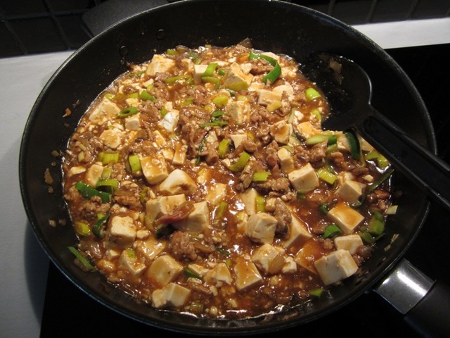 Mabo Tofu (Tofu och köttfärs)