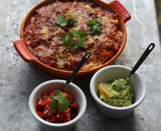 Vegetarisk enchilada