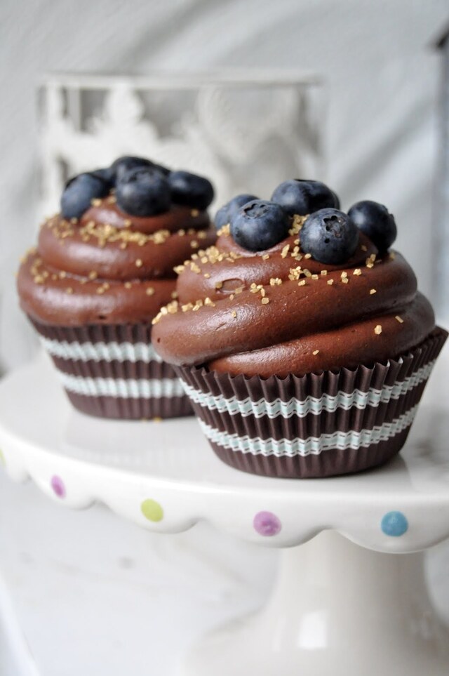 Chokladmuffins utan gluten, vetestärkelse och mjölk/laktos