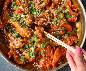 Orange chicken