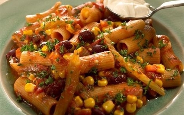 Grönsaksgryta med pasta