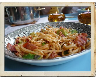 Spaghetti med italiensk pastasås a la Susanne