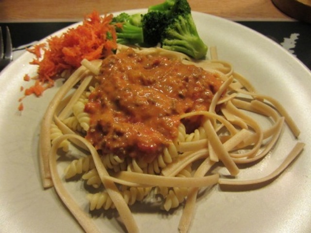 Spaghetti och köttfärssås – my style