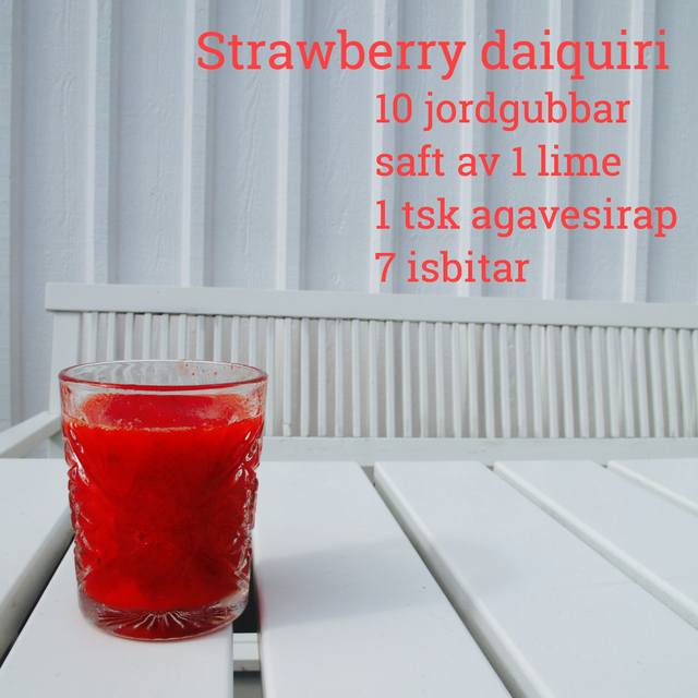 Strawberry daiquiri