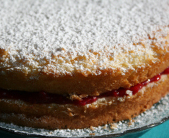 Drottning Victorias sponge cake glutenfritt