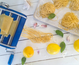 Att göra egen pasta & koka den perfekt