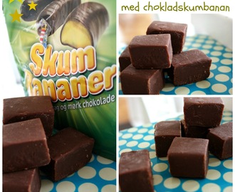 Fudge med chokladskumbanan