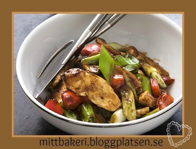 Kinakyckling med sting (5:2 recept)