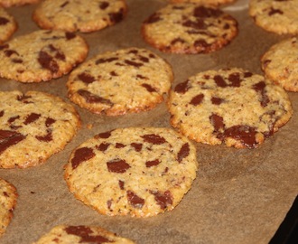 Cookies med smak av apelsin & choklad