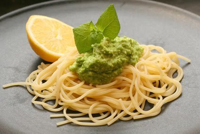 Spagettini med ärtpesto - smartaste snabblunchen